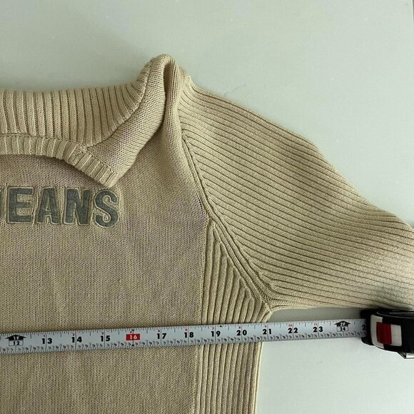 y2k dkny downtown cyber skate ribbed knit sweater - Picture 6 of 8